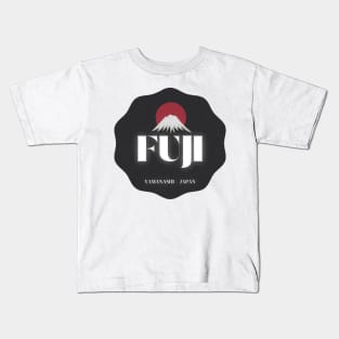 Fuji Japan Retro Kids T-Shirt